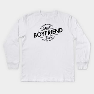 Best Boyfriend Ever Kids Long Sleeve T-Shirt